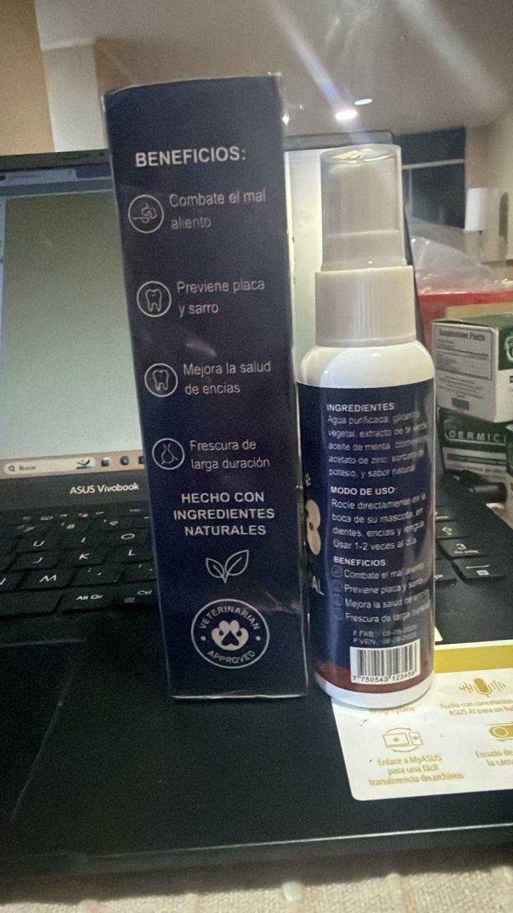 ORAL PET Spray Bucal Perros y Gatos